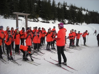 Teck Regional On Snow Camp (Coast), Mt. Washington.